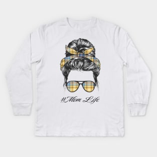 mom life Kids Long Sleeve T-Shirt